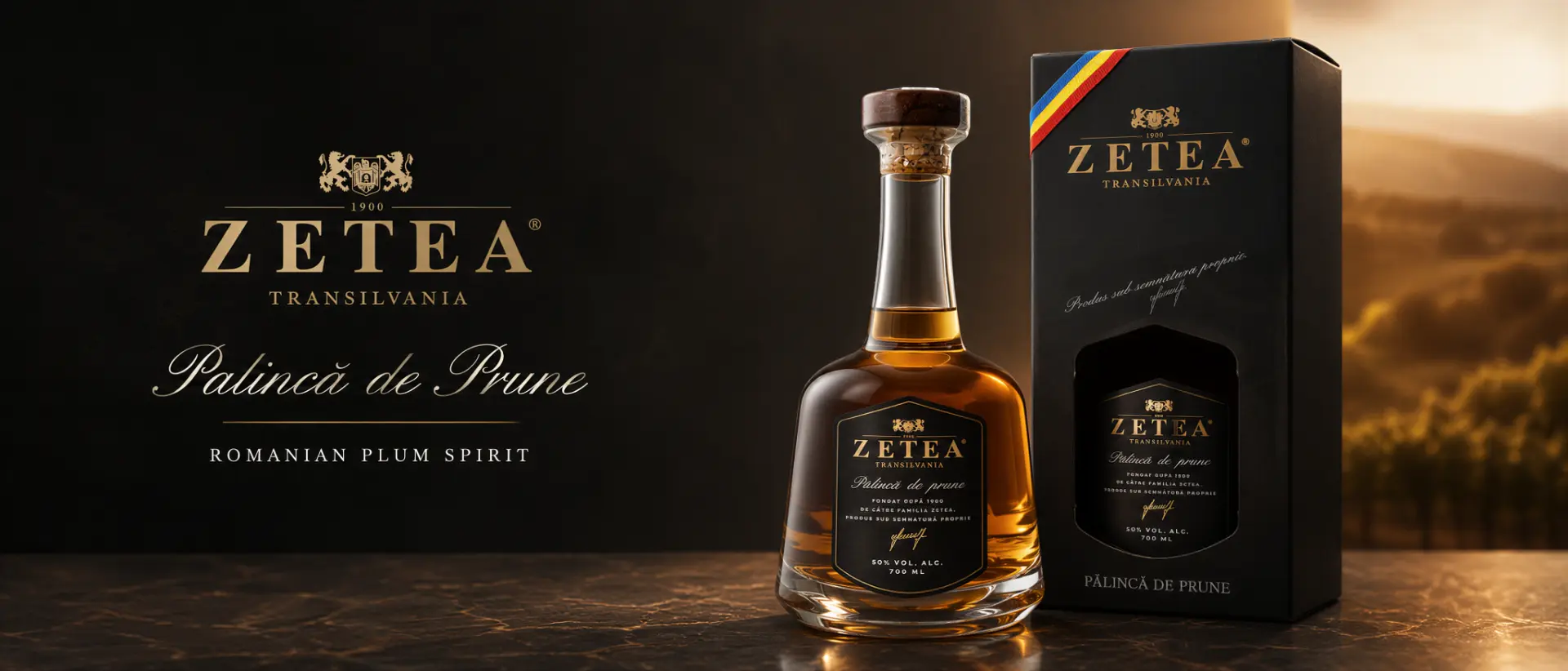 Pălincă de Prune 50% — ZETEA of Transilvania